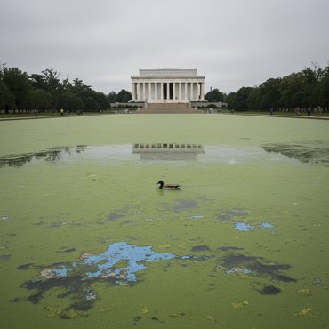 Trump's Reflecting Pool Debacle Reveals Administration's 13-Step Failure Pattern