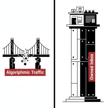 Why Direct Audience Ownership Outperforms Algorithmic Reach for Media Publishers
